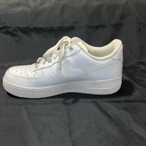 Nike Air Force 1 White Sneakers Women’s US 8 - Picture 7 of 9